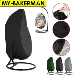 2 Size Hanging Egg Swing Chair Protective Cover Outdoor Garden Furniture Garden Swing Home Waterproof Balcony Furniture Cover