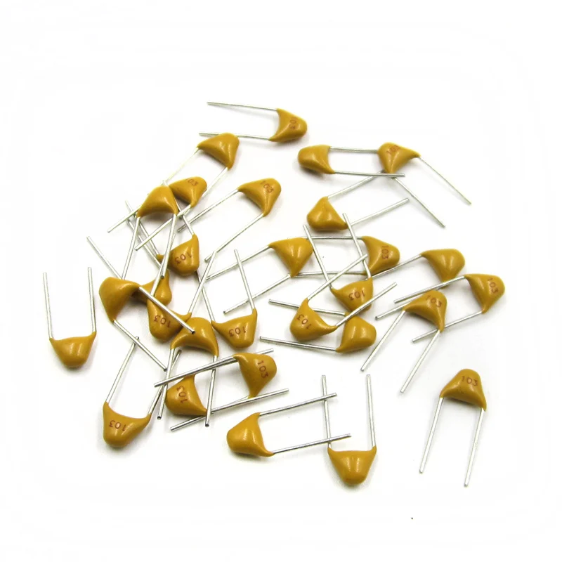 100pcs Monolithic Ceramic Chip Capacitor MLCC Multi-layer Ceramic Capacitor 0.01UF 10NF 103 50V diy electronics