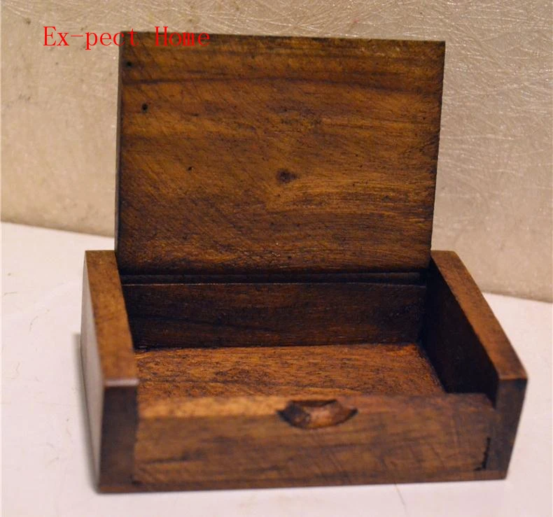 

100pcs Toothpick Box Wood Toothpick Holder Mini Box Kitchen Dining Bar Table DecorationCraft Handmade Gift