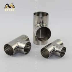 Car Accessories Stainless steel tee Exhaust pipe conversion pipe One point two stainless steel connection exhaust muffler