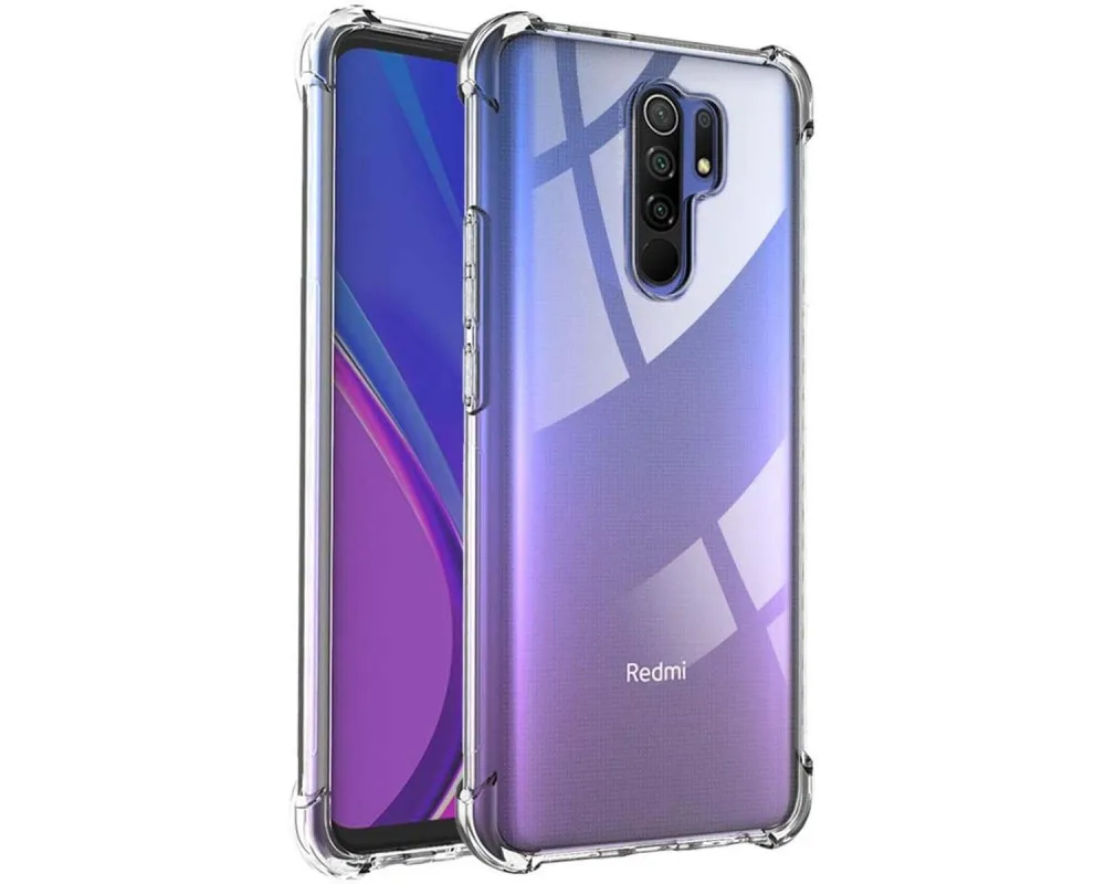 Transparent Anti-Shock Tpu Gel case for Xiaomi Redmi 9