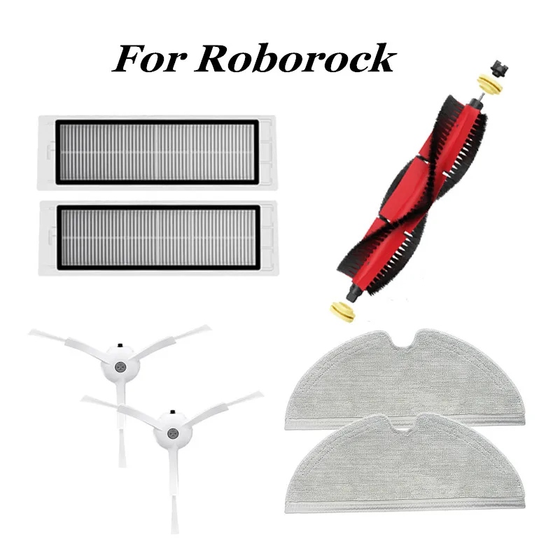 

Запчасти для робота-пылесоса Robrock All Series S5 S50 S55 S60 S65 E2 E4 E35 MAX MAXV