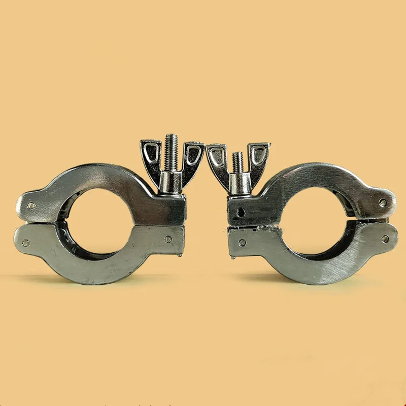 Vacuum clamp aluminum alloy clamp KF16 KF25 KF40 KF50 quick-install vacuum pipe fittings