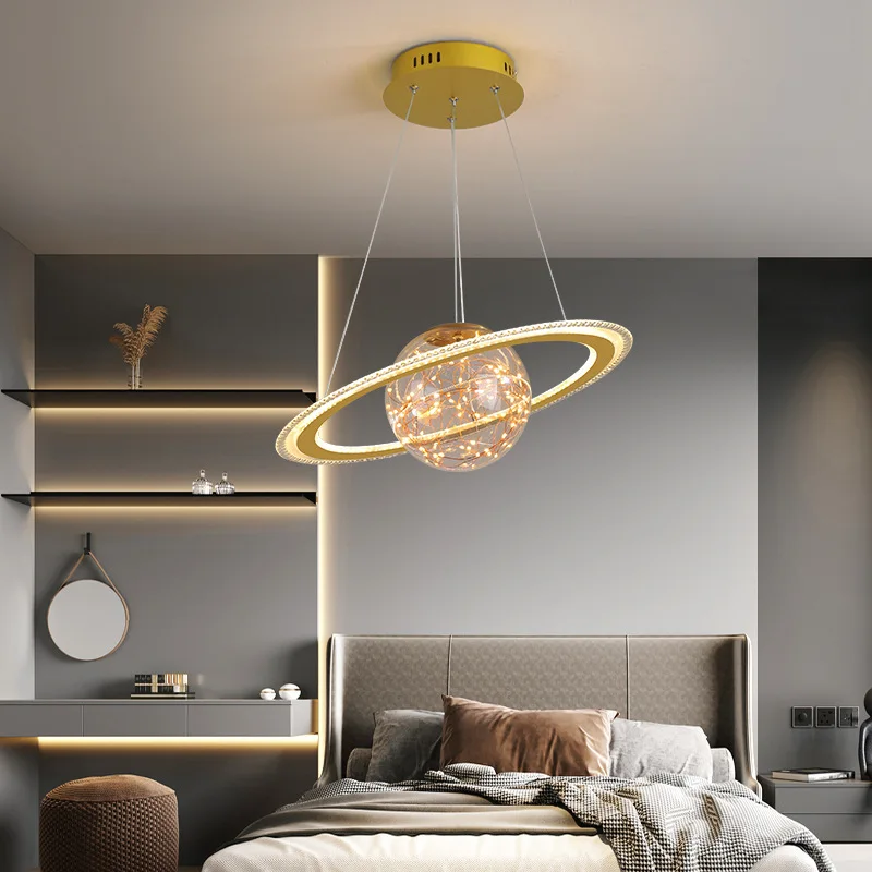 

Modern globe chandeliers Indoor Creative suspendue design LED scandinavian light for Bedroom Kitchen dining table chandelier