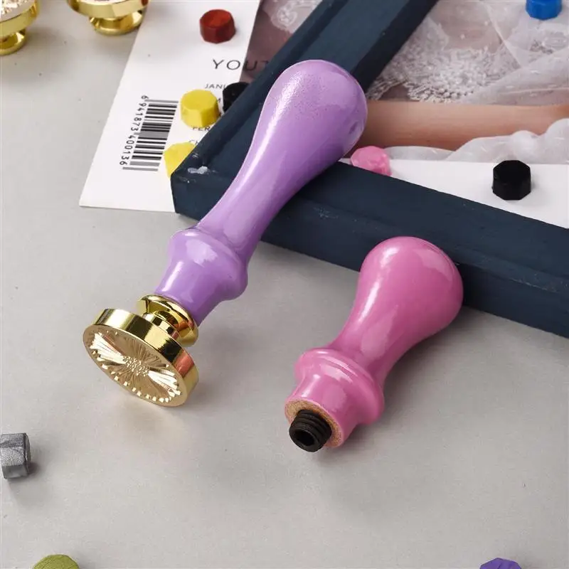 Wax Seal Stamps Retro Vintage Sealing Stamp Copper Head For Festival Gift Wrapping Cards Scrapbooking Sealing Tools Post Decor