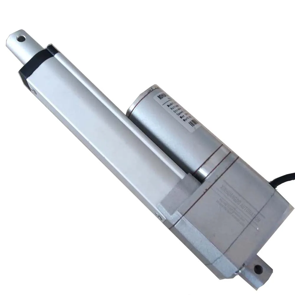 

12V/24V DC 200mm Stroke Linear Actuator With Potentiometer Pot Signal Feedback 1500N150KG Load For Access Control System