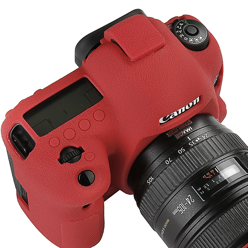 1pcs Cover for Canon 5D4 Camera Covers Protective Body Case for Canon 5D MARK IV 5D4 5DIV Litchi Texture Camera Protector Cases