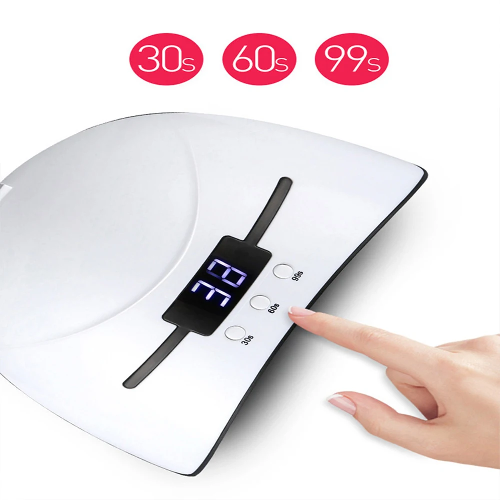 Nail Polish Dryer Nail Lamp LED UV Gel Curing Manicure Automatic Sensor Drying All Gels Nail Polish Nail Art Tools 36W Pro