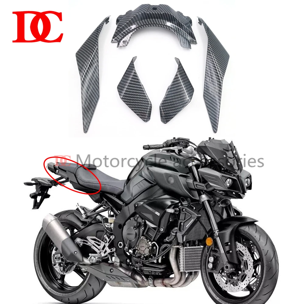 

Задний фонарь из углеродного волокна, защитная крышка Yamaha MT-10SP 2014 2015 2016 2017 2018, задний фонарь, Верхний обтекатель, панели, коронки