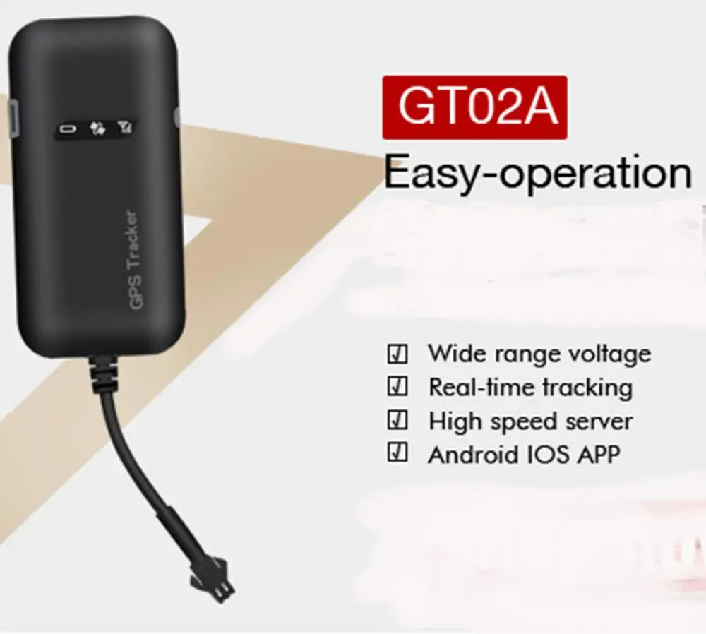 

DYEGOO GT02A Easy-operation high precision real time tracking GPS tracker