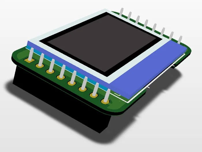 0,96 Inch OLED Display Modul 12864 STM32 51 Routine IIC SPI 8080 Parallel Port