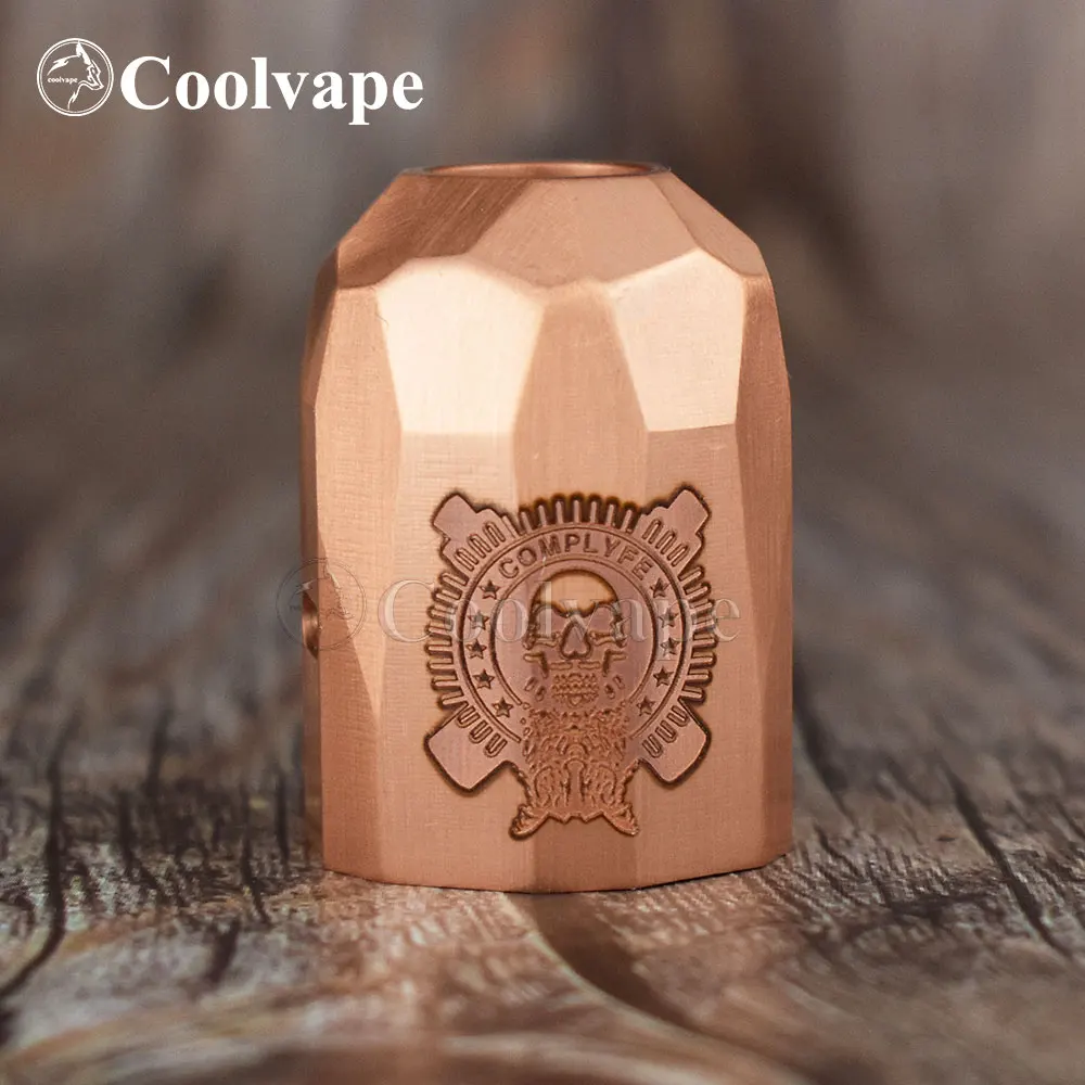 AV Complyfe Trận Sàn Tàu Mũ Màu Vít Comp Lyfe AV Có Thể Tự Làm RDA 24MM Atomizer Dụng Cụ Đầu Đốt Vape