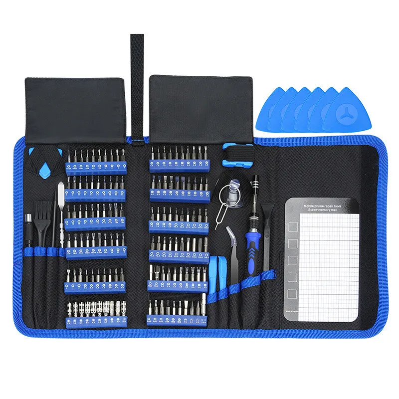 Precision Screwdriver Set 142 in 1 Magnetic Driver Kit Professional Repair Tool Kit with Portable Bag for iPhone, Laptop,Tablet