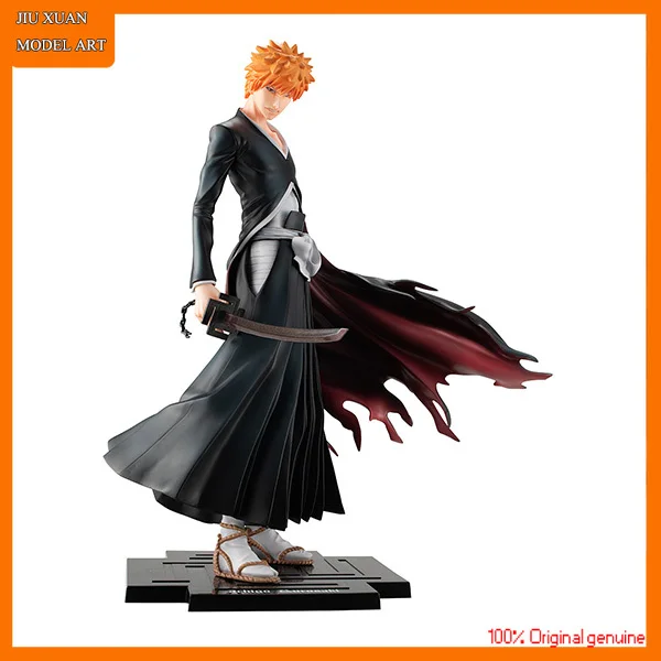 100% Original: Anime BLEACH Kurosaki ichigo 21.5cm PVC Action Figure Anime Figure Model Toys Figure Collection Doll Gift