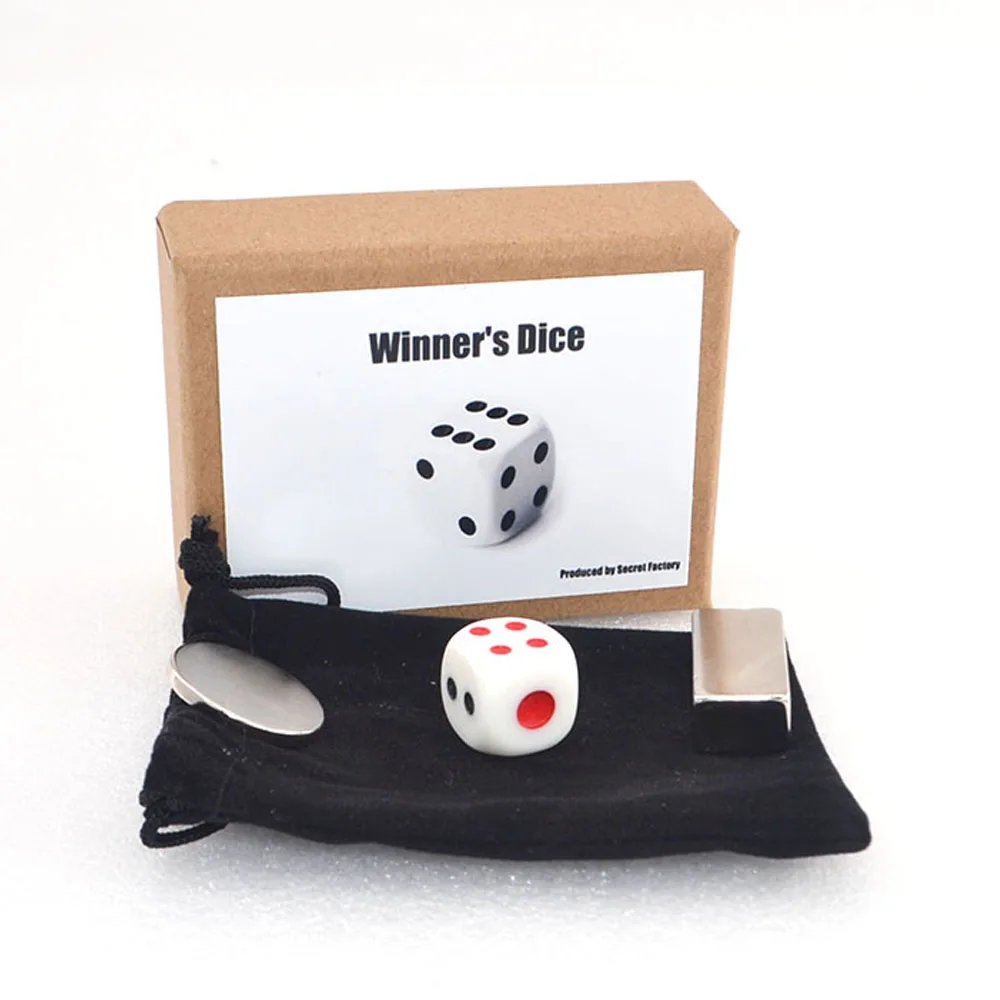 Winner's Dice Mentalism Magic Tricks Stage Close Up Magia Dice Prediction Magie Mentalism Illusion Gimmick Props Magicians