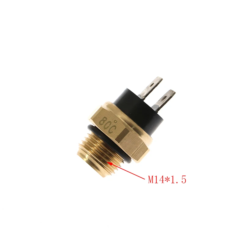 오토바이 전기 라디에이터 냉각수 팬 수온 온도 조절기 스위치 온도 센서, M14/M16 * 1.5mm, 200 250 400 450