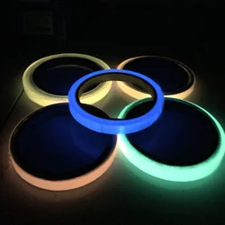300cm Multicolor Luminous Strip Wall Sticker Living Room Bedroom Home Decoration Glow In The Dark Baseboard Decal DIY Stickers