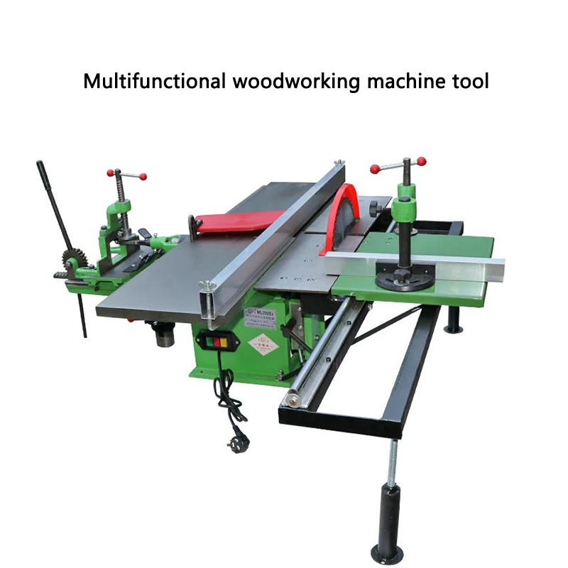 Multifunctional woodworking machine tool new desktop mechanical electric planer planer planer table saw 220-380v