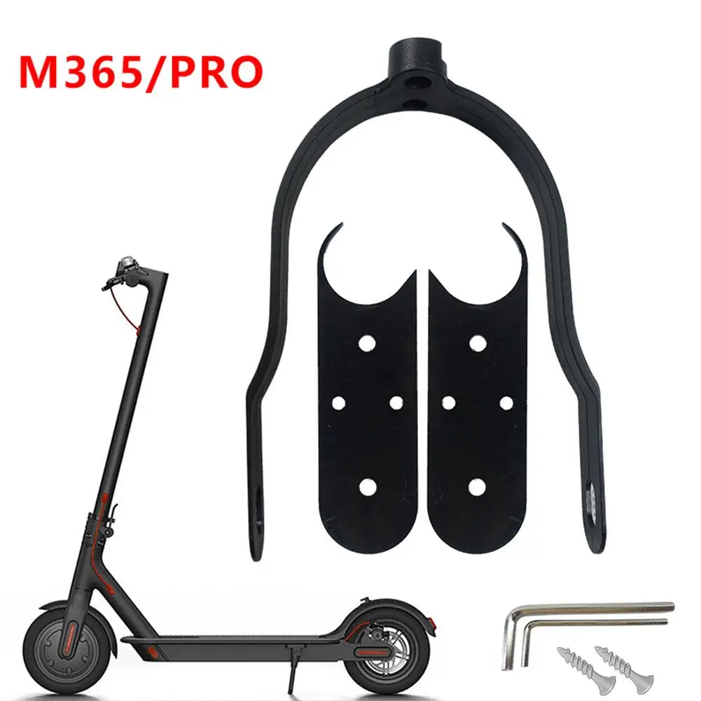 Rear Fender For Scooter Part Shock-absorbing Mudguard Bracket With Wrench Screws Scooter Parts For Xiaomi M365/ M365 Pro