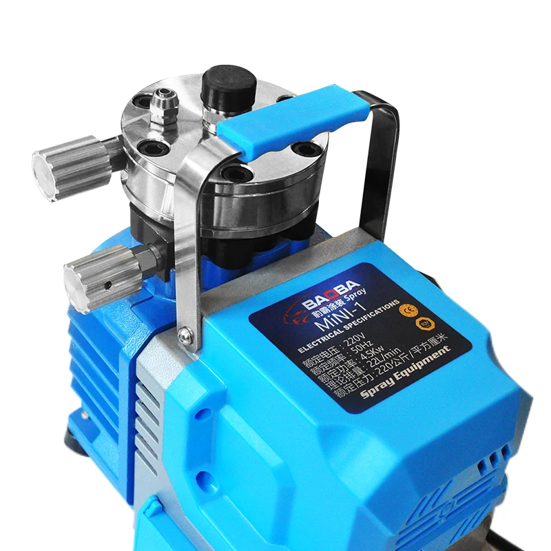 New 4500W 6L Diaphragm Type Electric High-pressure Airless spraying machine, Mini Paint latex painting machine tool