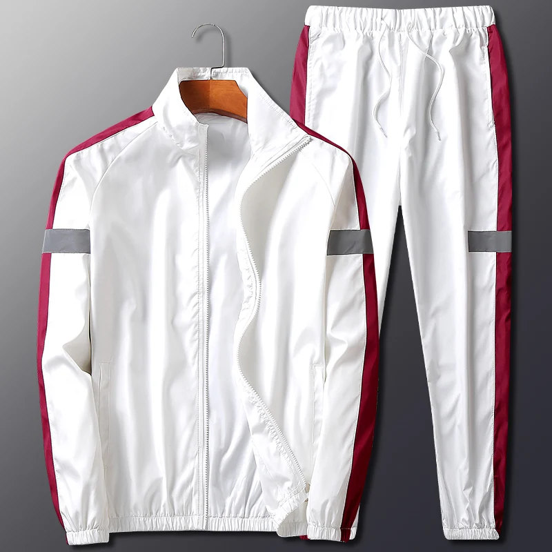 2Pcs Männer Trainingsanzug Hoodie Tops Jogger Hosen Trainingsanzug Set Männlichen Laufschuhe Jogging Sportswear Mit Kapuze Hosen Mens Sweat Anzug
