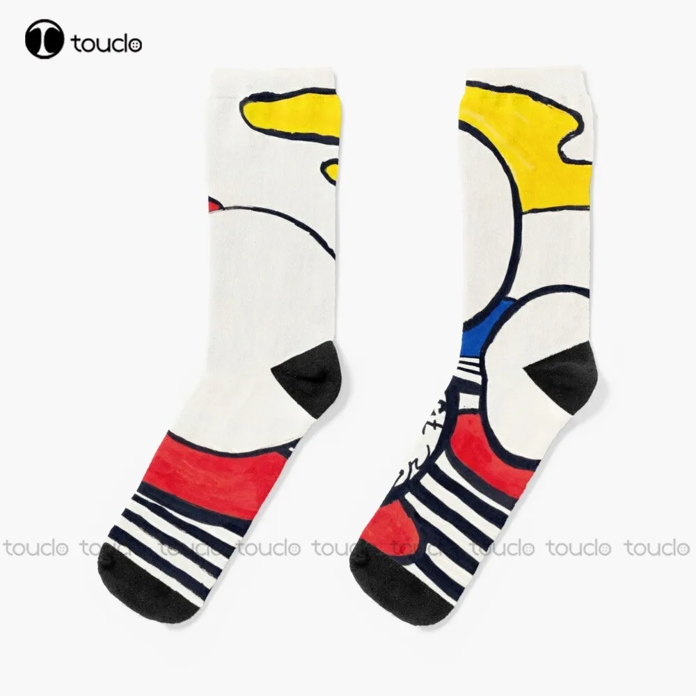 Alexander Calder | Six White Orbs |  Socks Women Socks Unisex Adult Teen Youth Socks Personalized Custom 360° Digital Print