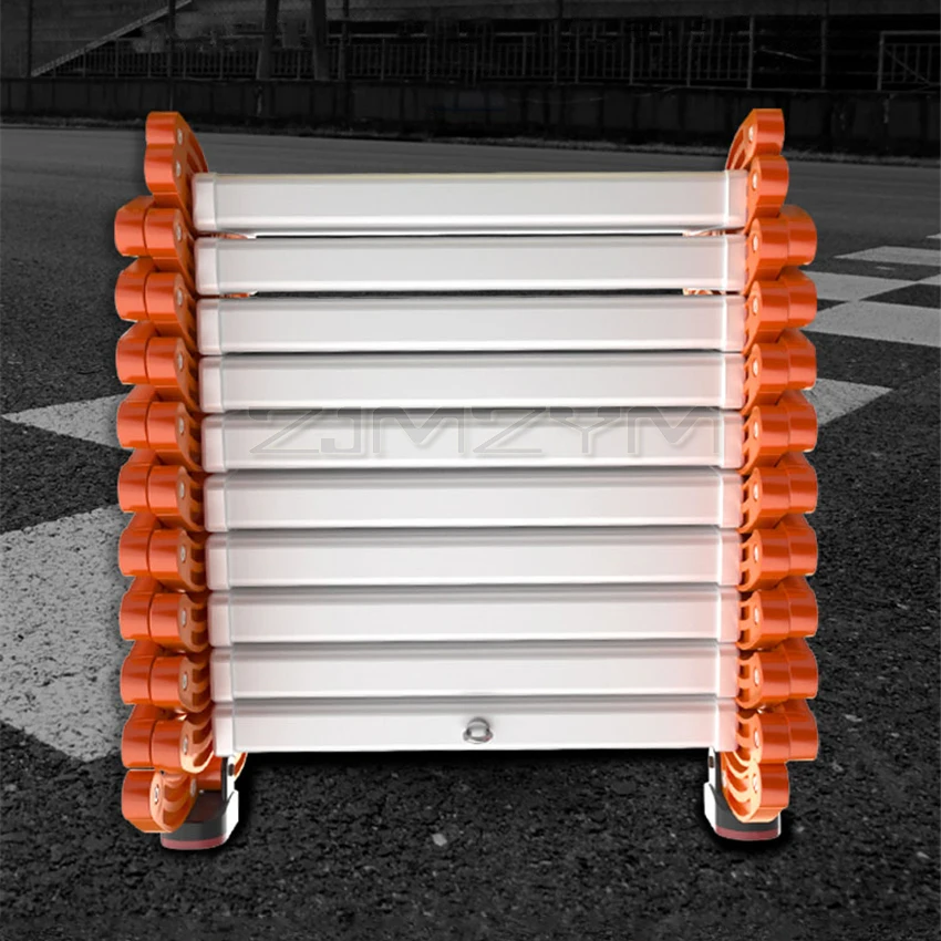 Upturn Type Attic Telescopic Stairs Household Wall Mounted Folding Ladder Retractable Stairs Hidden Ladder 260-500kg 0-3 Meters