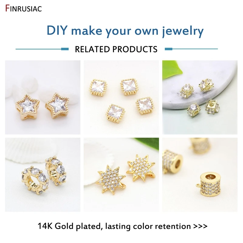14 Karat/18 Karat vergoldete Messing-Federverschlüsse in 4 Größen für die Schmuckherstellung, runde Karabinerverschlüsse für DIY-Armbänder, Halsketten – Detail 5