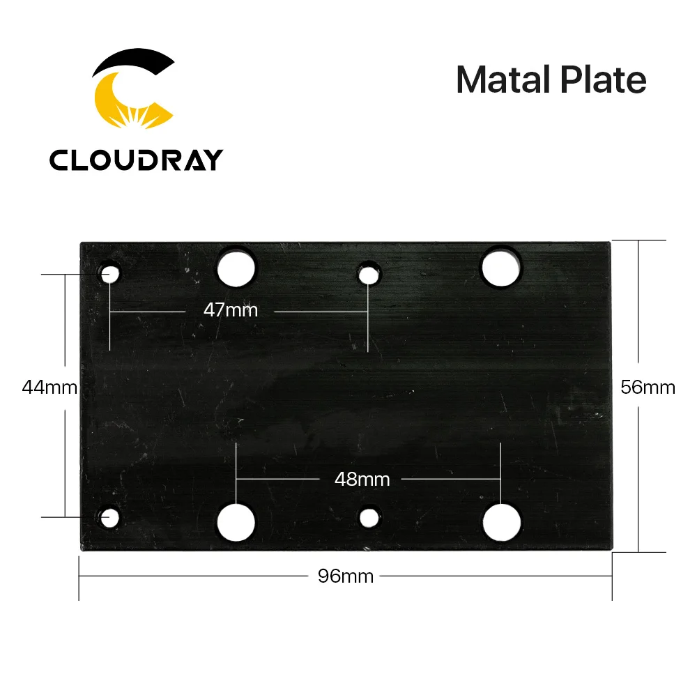 Cloudray Aluminium Alloy Metal Connecting Plate Fixed Mounting Plate Installation Board