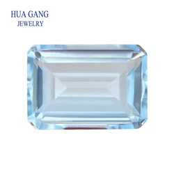 SkyBlue Topaz Swiss blue Topaz London Blue Topaz Natural Loose Gemstone Octangle Shape Facetted Cut For DIY Jewelry
