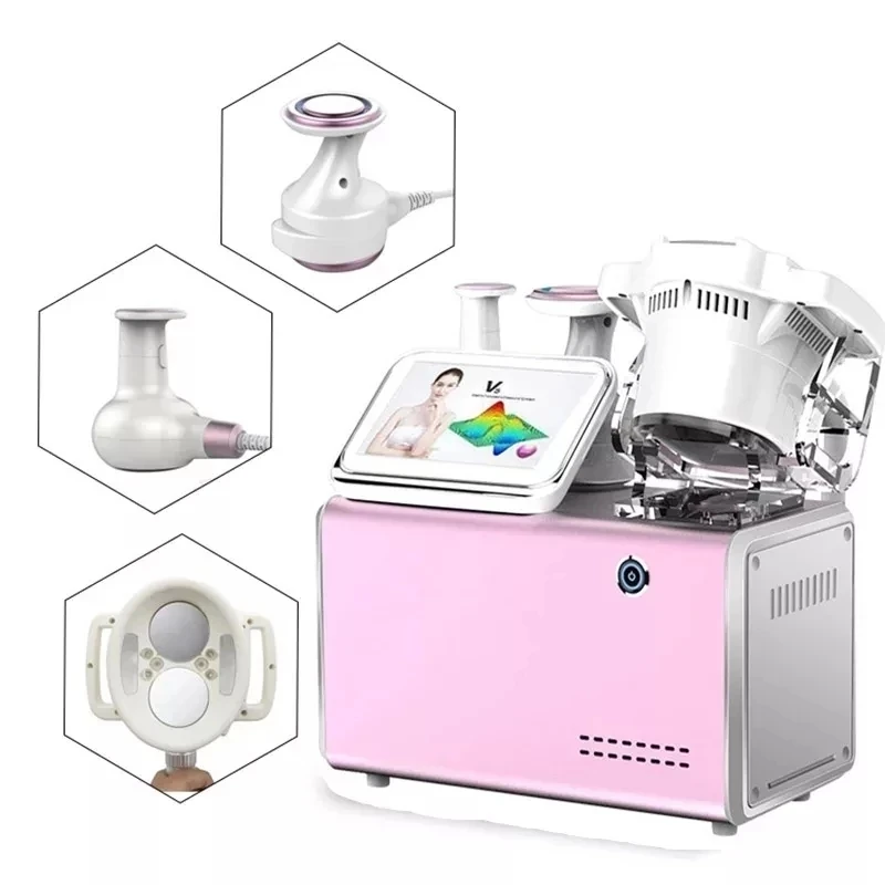 Newest ProV5 Vacuum Cavitation Slimming Machine  V10 Handle RF+Vacuum Roller+BIO Cavitation Face Lifting Wrinkle removal Machine