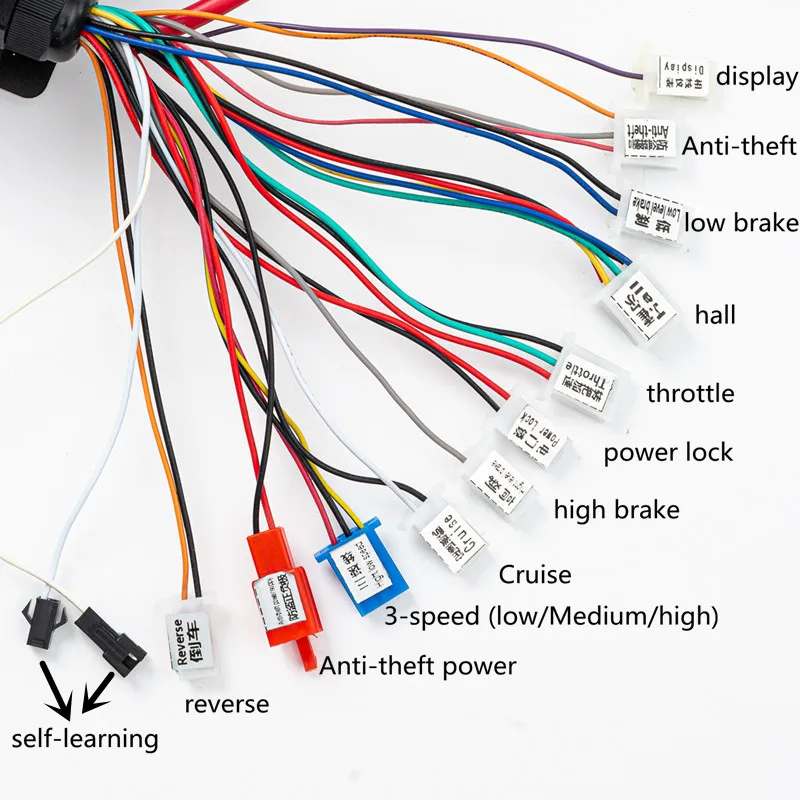 48V 60V 72V 3000W BLDC Motor Speed Brushless Controller Max68A for electric bike/ebike/tricycle/motorcycle/e-car