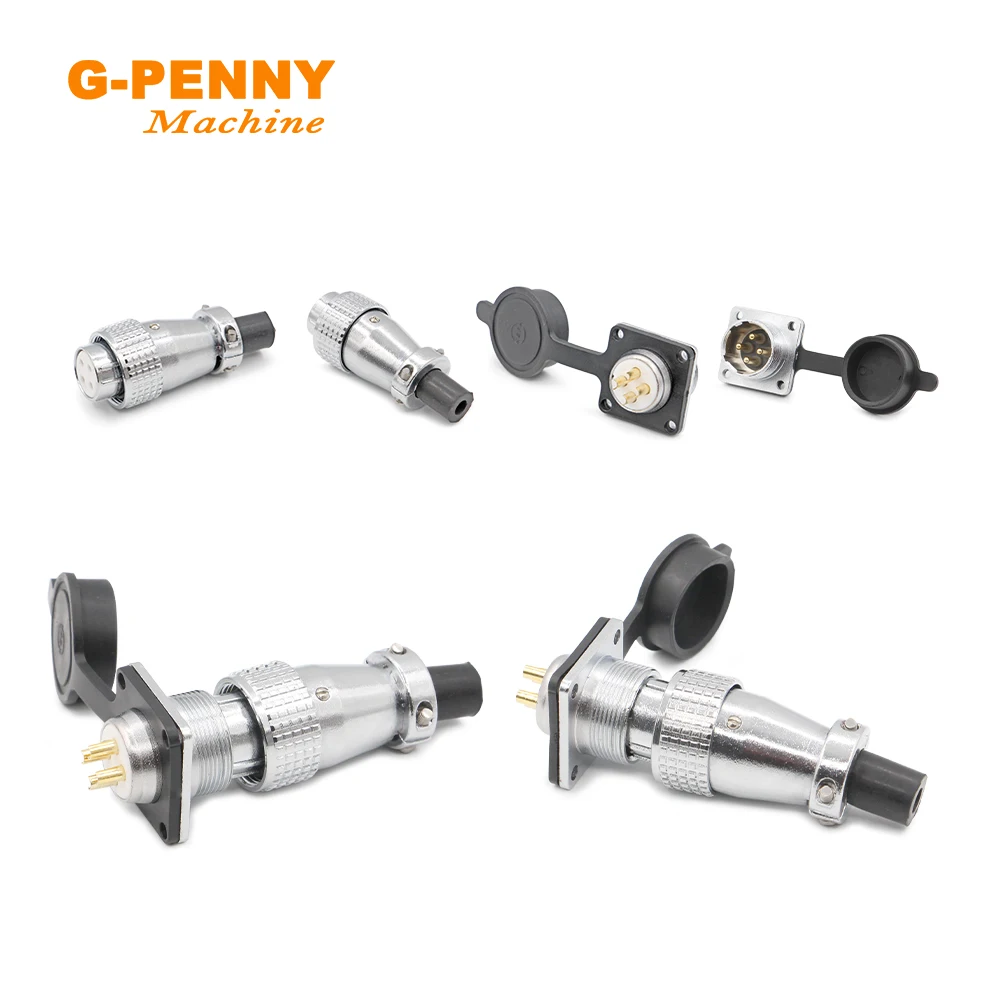 G-Penny Spindle Motor Aviation Plug Air Plug Parts H17-4 H20-4 Engraving Machine Accessories