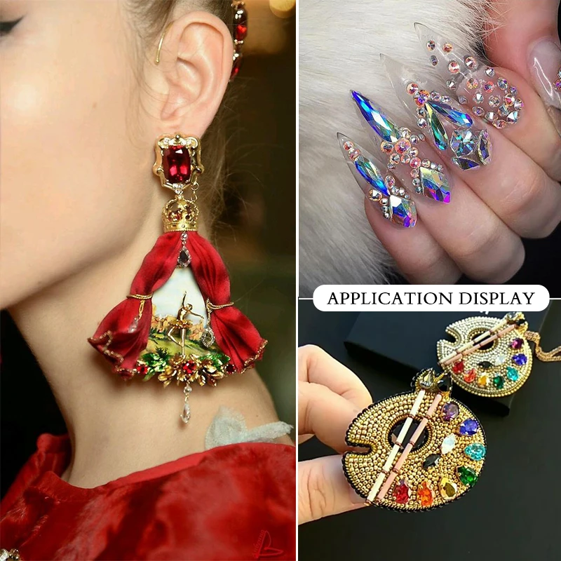 Teardrop Sew on Crystal Rhinestones With Claw K9 Glass Sewing Rhinestones DIY Craft Strass Glass Stones For Clothes DIY Crafts