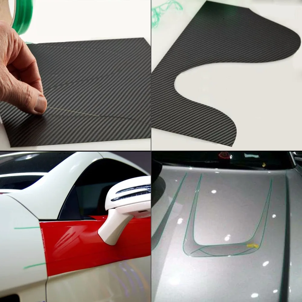 EHDIS 5M PVC Design Line Knifeless Cutter Car Sticker Window Tint Film Cutting Tape Carbon Foil Vinyl Slitter Auto Accessories