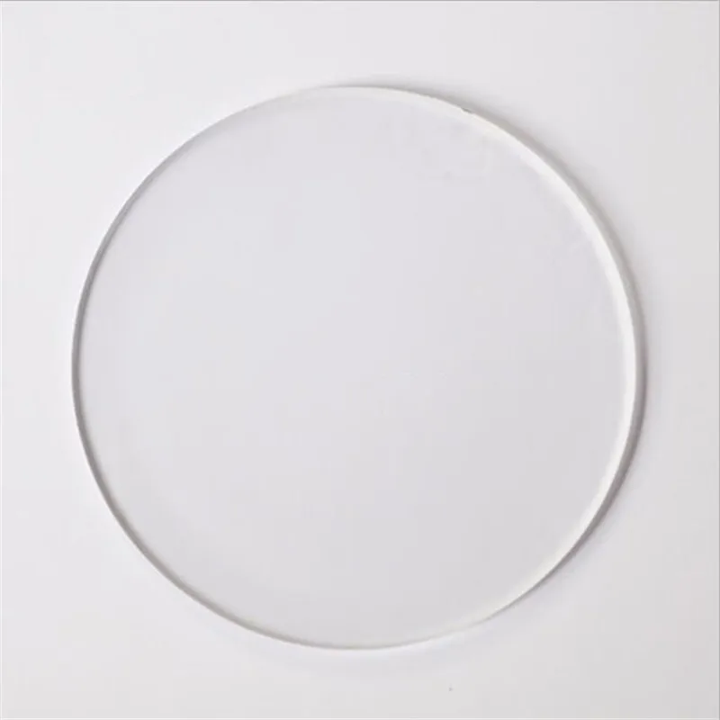 5pcs Thickness 2mm Round Plexiglass plastic Sheet acrylic board organic glass polymethyl methacrylate customized cutting service