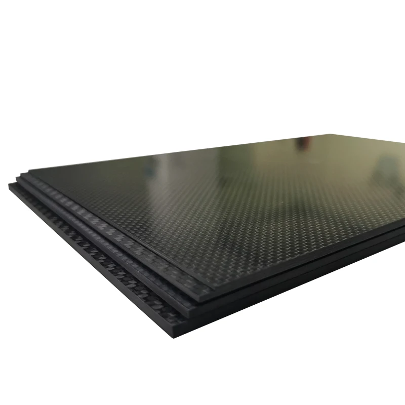 220mm X 240mm Real Carbon Fiber Plate Panel Sheets 0.5mm 1mm 1.5mm 2mm 3mm 4mm 5mm thickness Composite Hardness Material for RC