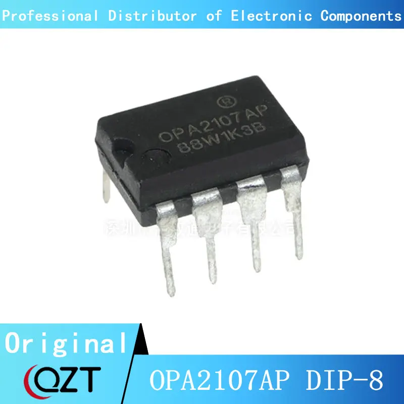 

10pcs/lot OPA2107 DIP OPA2107A OPA2107AP DIP-8 chip New spot