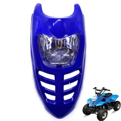 Motorcycle Headlight Cover For 50cc 70cc 110cc Quad ATV Motorcycle Headlight Headlamp Headlight Only Sparately