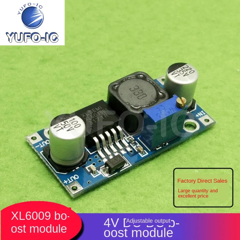 Модуль повышения мощности Xl6009, 1 шт., регулируемый модуль регулятора напряжения Lm2577 с выходом, 4A