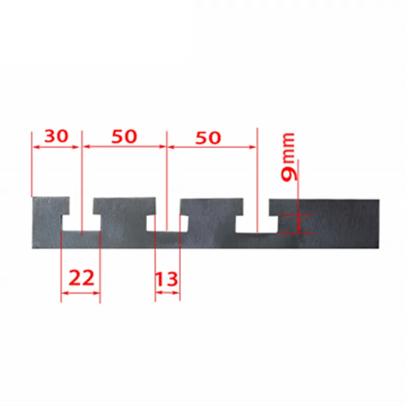 Two slots cnc lathe machine cutter plate T ladder workbench engraving machine fitting customize T-slot plate cutting board sheet