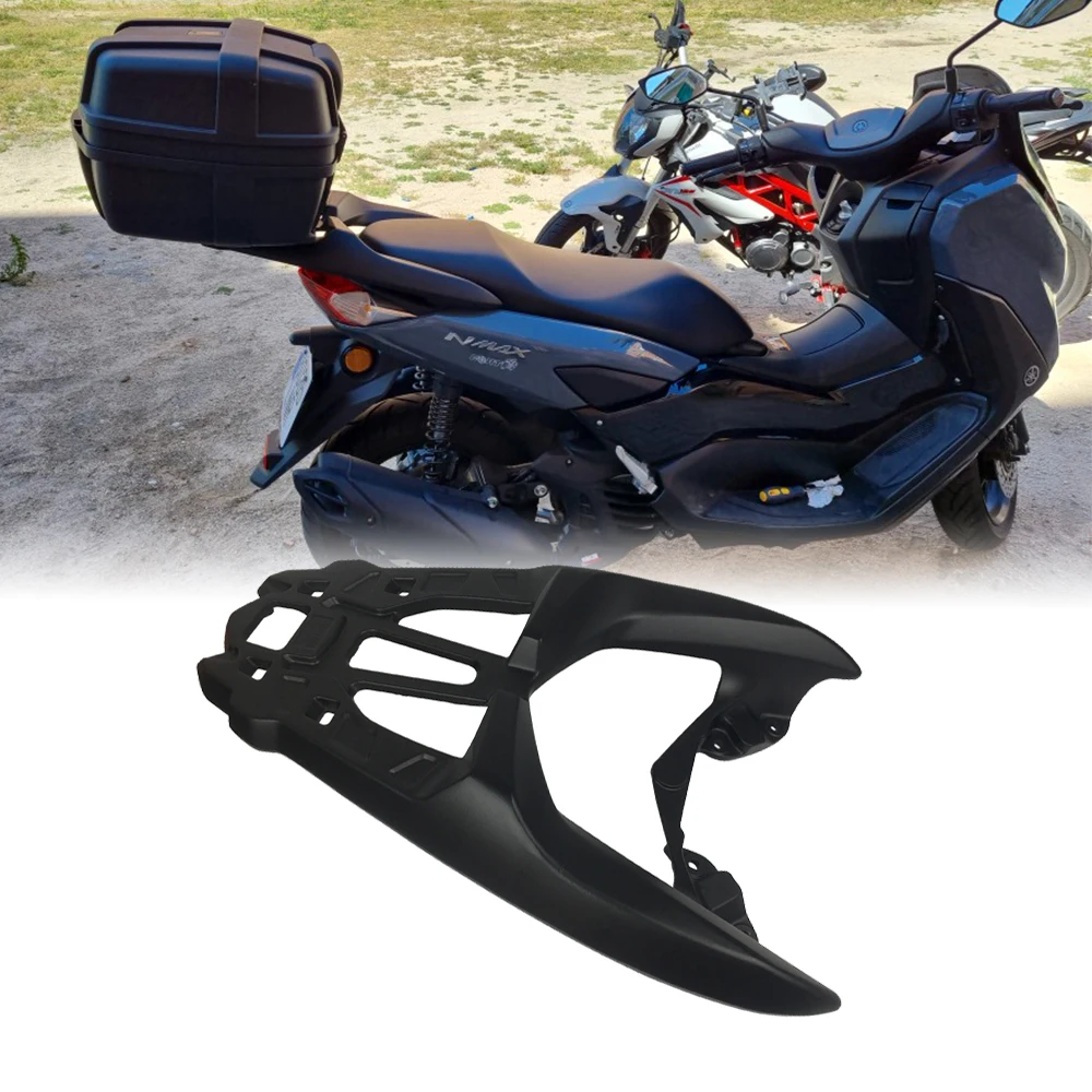 For 2020 2021 2022 2023 Yamaha NMAX155 nmax 155 Rear Luggage Rack Cargo Holder Shelf Tool Box Bracket Scooter Accessories