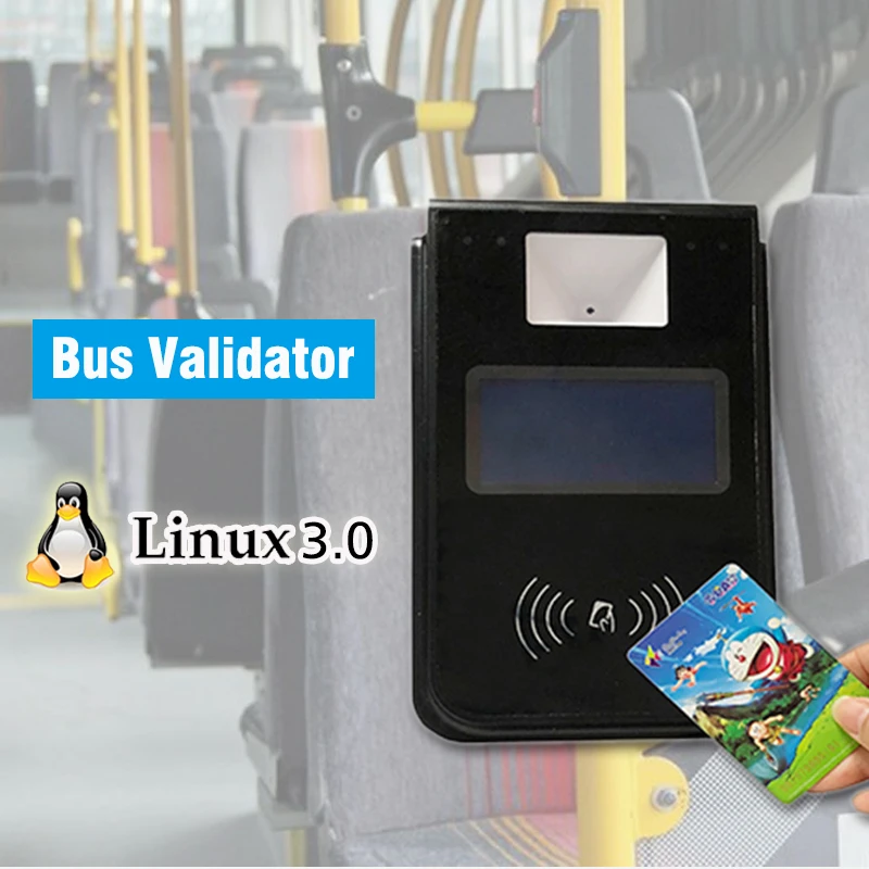 

EMV GPS NFC QR Code Scanner POS Payment Card Ticketing Terminal Bus Validator with System P18-L2 EMV GPS NFC QR Code Scan P18-L2