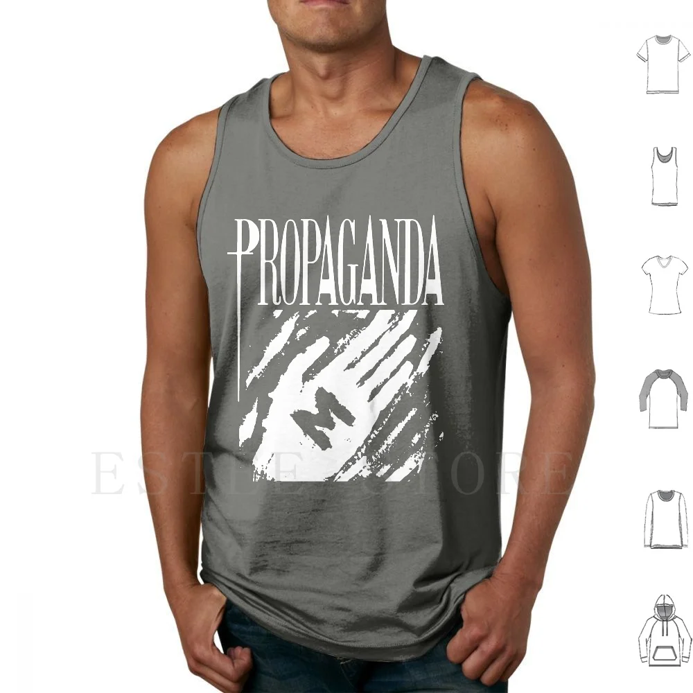 Propaganda Band T Shirt Tee Tank Tops Vest Sleeveless Band Sisters Of Mercy Siouxsie And The Banshees Mission Cult Movie Gun