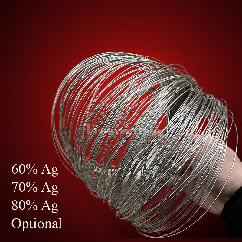 Silver welding rod soldering wire 60% 70% 80% Ag Accessories Material Tool Parts Jewelry laser welder