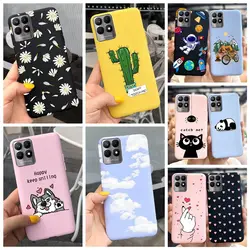 For Realme 8 8i Case Cute Daisy Cactus Painted Phone Cases For Realme 8 Pro RMX3081 Realme8i RMX3151 Soft Cover Protector Fundas