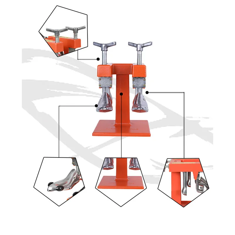 Imagem -03 - Metal Shoe Stretching Machine Máquina de Expansão Suporte de Sapatos Cabeçada Shoe Machine Shoe Repair Machine Sl-sm01