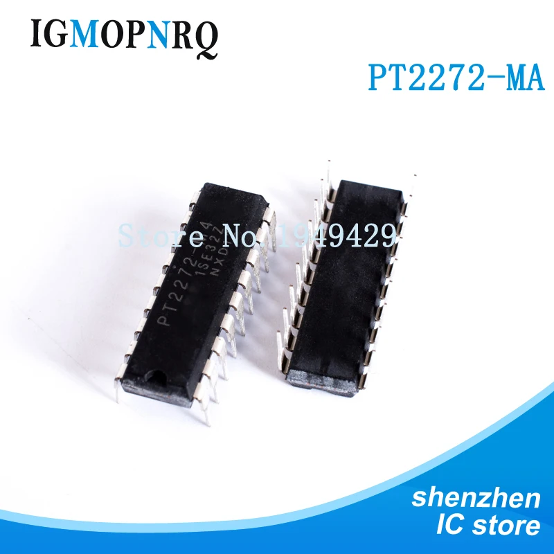 10pcs  PT2272-M4 PT2272 M4 DIP-18 Remote control decoder IC new