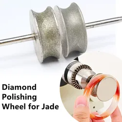 Concave Diamond Abrasive Wheel Glass Round Pit Ring Arc Head Grinding Bead Bracelet Ring Jade Jewelry Carving Polishing tool