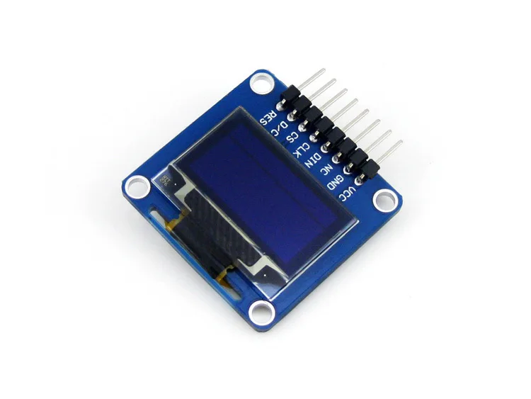 

RealQvol 10pcs/lot 0.96inch OLED (A) Display 128*64 Pixel I2C IIC SPI Curved/horizontal Pinheader SSD1306 Controller